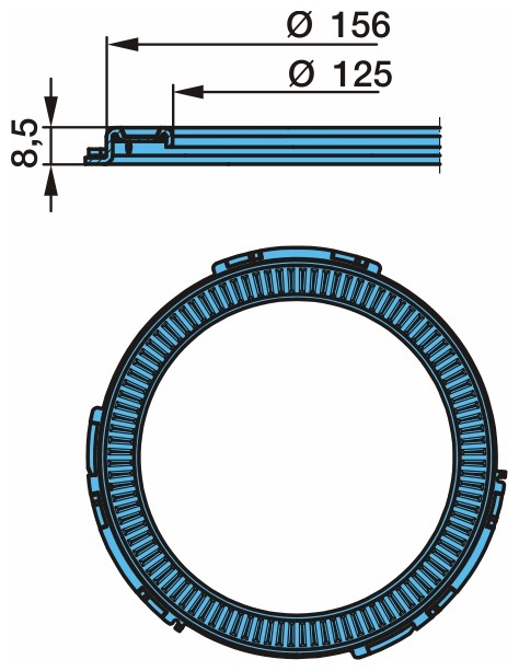BPW ABS sensor ring Article number: 03.310.08.53.0 cheaply