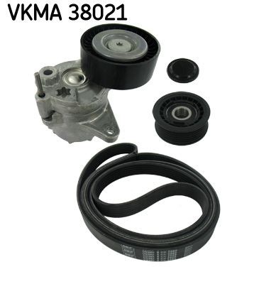 SKF Komplet rebrastega jermena številka artikla: VKMA 38021 poceni