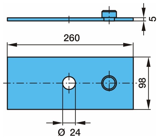 BPW Shape Plate, spring bracket Article number: 05.281.37.16.0 cheaply
