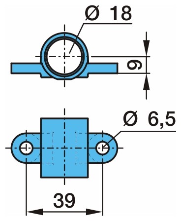 BPW Holder, wheel speed sensor Article number: 03.189.12.02.0 cheaply