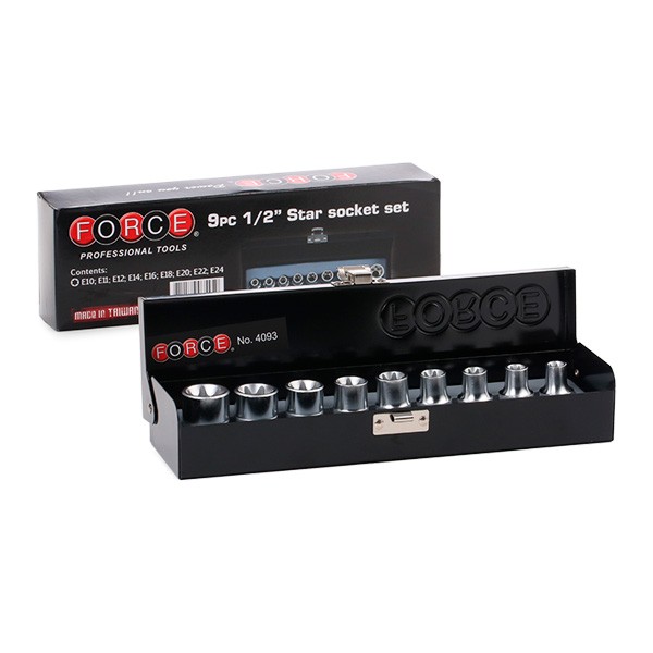 OEM Socket set 4093 from FORCE