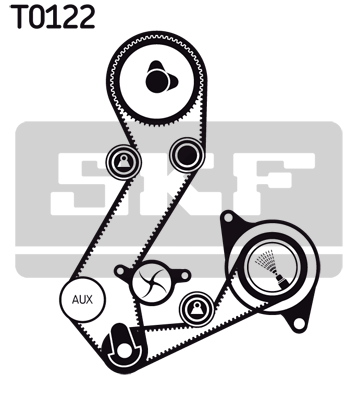 SKF Tandremssæt Varenummer: VKMS 04106 billige