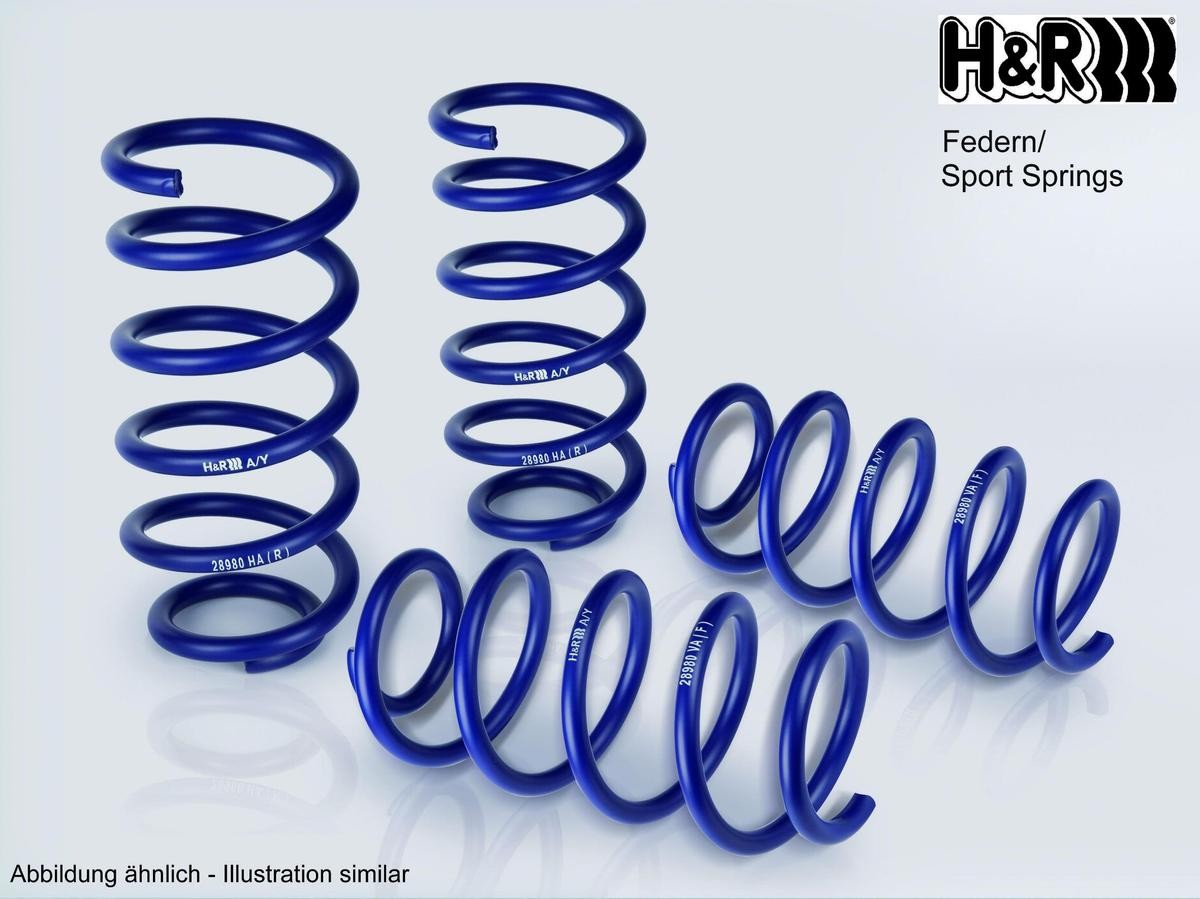 H&R Suspension kit, coil springs Article number: 29059-1 cheaply