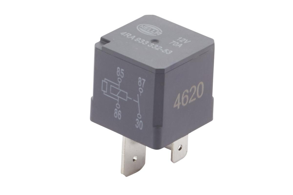 HELLA 4RA 933 332-531 Relay, main current TRANSIT CUSTOM 2.0 EcoBlue 170 PS Diesel