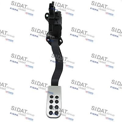 SIDAT 84.2211 Pedaalikomplekt DS3 1.2 VTi 82 (SAHMZ6) 82 HP Bensiin