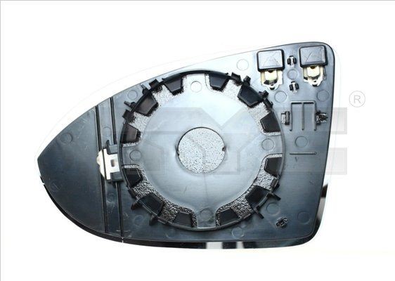 TYC Mirror Glass, outside mirror Article number: 337-0275-1 cheaply