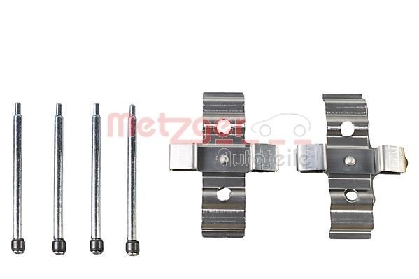 METZGER 109-0054 Monteringssæt til bremseklodser MODEL X P90D AWD 772 HK EL