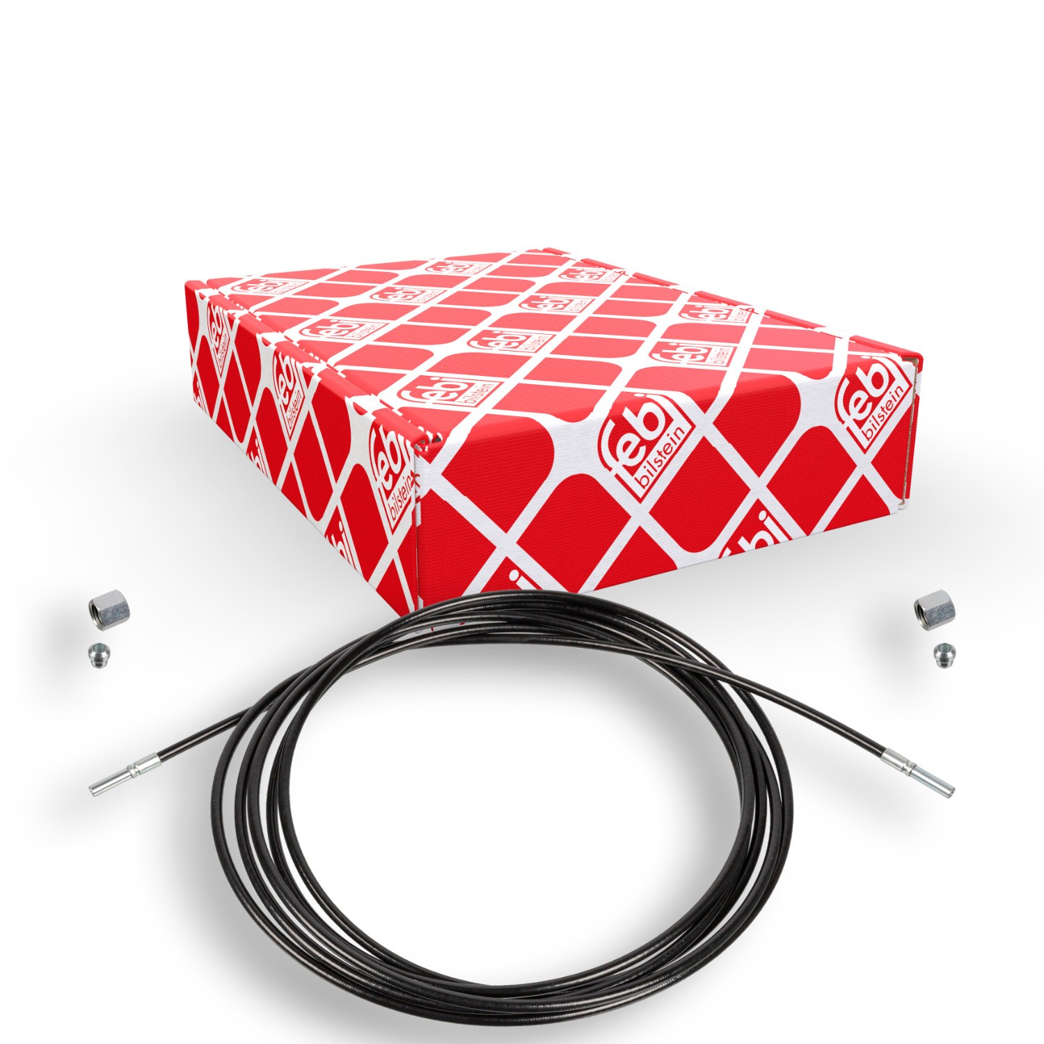 FEBI BILSTEIN Hose Line, driver cab tilt unit Article number: 106204 cheaply