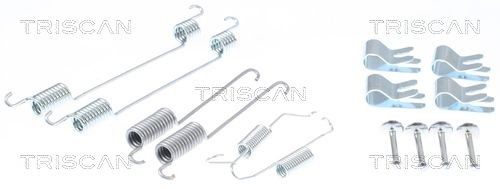 TRISCAN 8105 162581 Tilbehørssæt, bremsebakker FOCUS 2.0 Ti-GDi 170 HK Benzin 2020