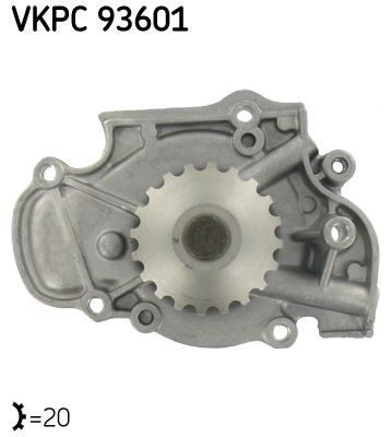 SKF Water pump Article number: VKPC 93601 cheaply
