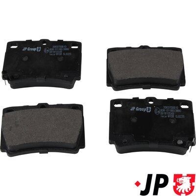 JP GROUP Brake pad set Article number: 3963700610 cheaply