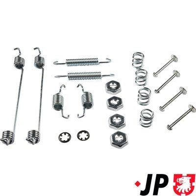 JP GROUP 4364002100 Lisakomplekt, Piduriklotsid SUPER 5 1.1 45 HP Bensiin 1996