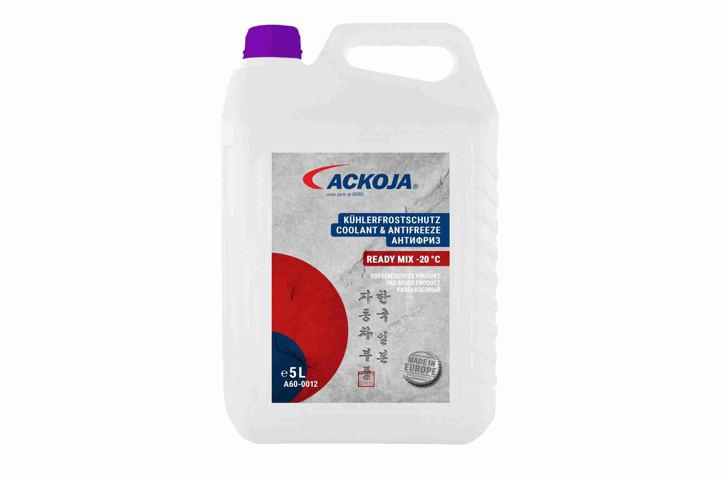 ACKOJA A60-0012 Antifreeze INTEGRA 1.8 ESI (DB7) 145 PS Petrol 2001