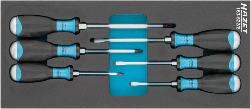 HAZET Screwdriver Set Article number: 163-522/6 cheaply