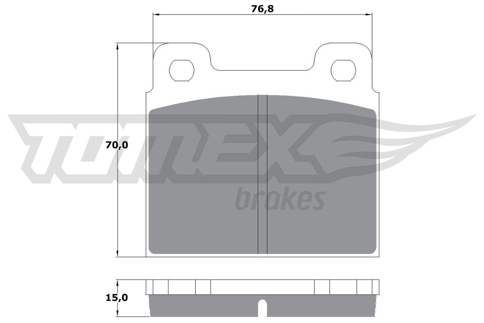 TOMEX brakes Piduriklotsid Artikli number: TX 10-18 soodsalt