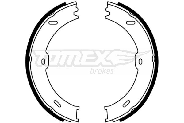 TOMEX brakes Brake Shoe Set Article number: TX 22-13 cheaply