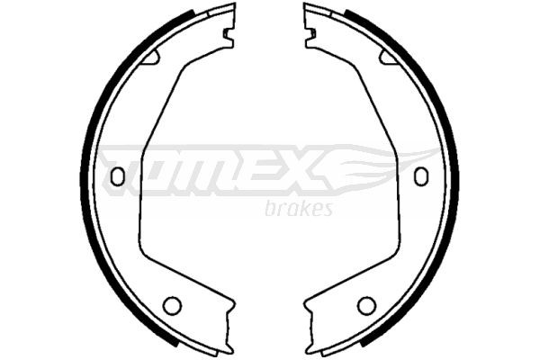 TOMEX brakes Brake Shoe Set Article number: TX 22-44 cheaply