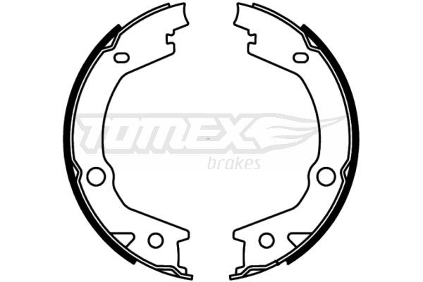 TOMEX brakes Brake Shoe Set Article number: TX 22-68 cheaply