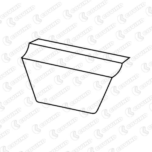 COVIND Bumper Cover, towing device Article number: 580/ 82 cheaply