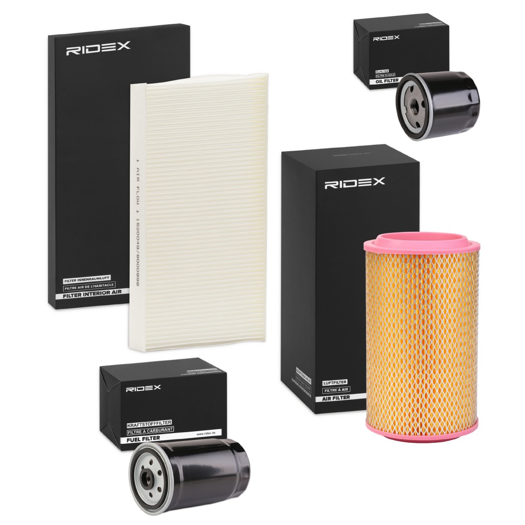RIDEX Filter kit Article number: 4055F0179 cheaply