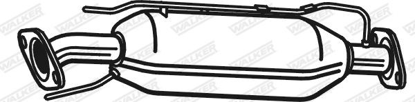 WALKER Diesel particulate filter Article number: 93275 cheaply