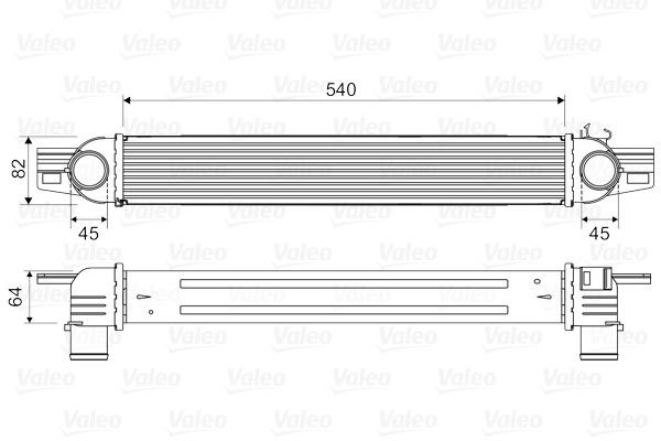 VALEO Intercooler Article number: 818545 cheaply