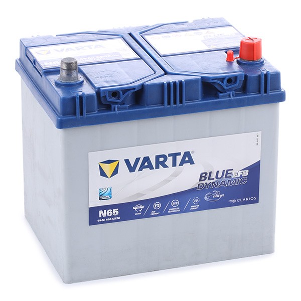 VARTA Starterbatteri Varenummer: 565501065D842 billige