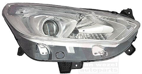 VAN WEZEL Headlight Article number: 1889962 cheaply
