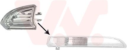 VAN WEZEL Reflector, indicator Article number: 5841973 cheaply