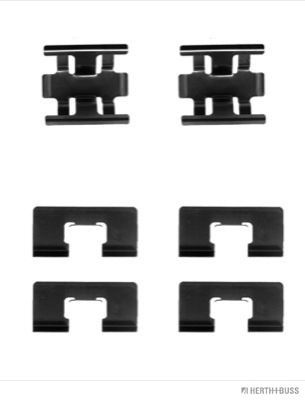 HERTH+BUSS JAKOPARTS J3664006 Accessory Kit, disc brake pads INTEGRA 1.8 ESI (DB7) 145 PS Petrol 2001