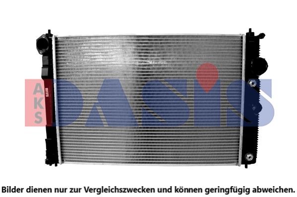 AKS DASIS Engine radiator Article number: 070203N cheaply