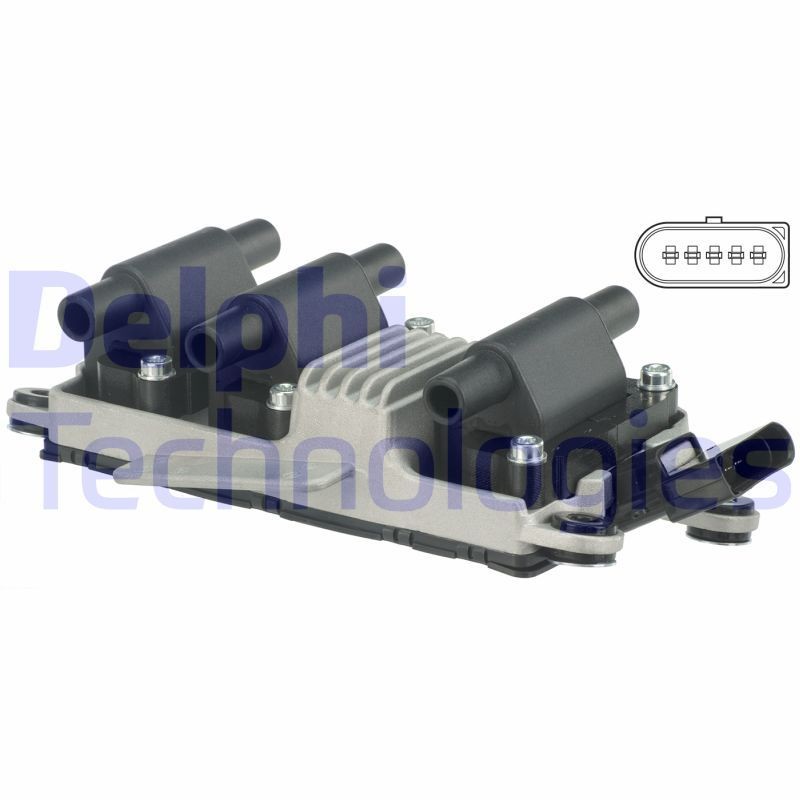DELPHI Ignition coil Article number: GN10409-12B1 cheaply