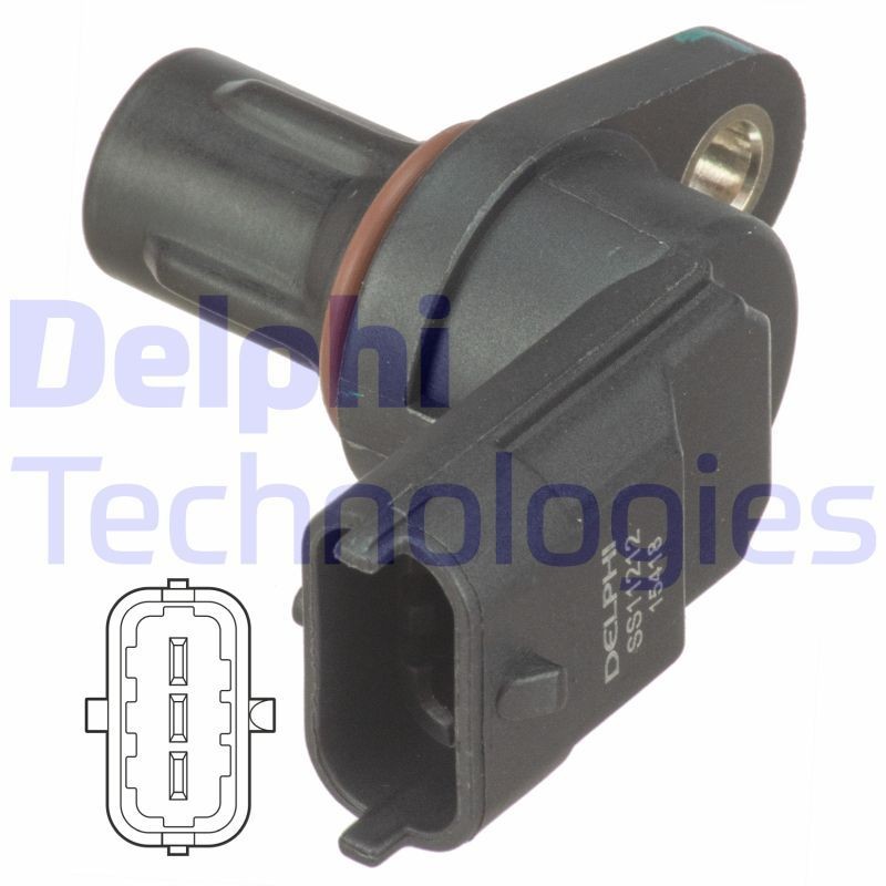 DELPHI Sensor, knastakselposition Varenummer: SS11212 billige