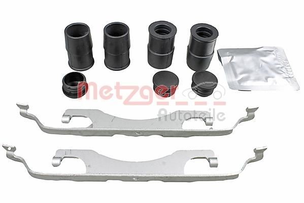METZGER 109-0049 Monteringssæt til bremseklodser FOCUS 1.0 EcoBoost mHEV Flex 125 HK Benzin/Ethanol/El