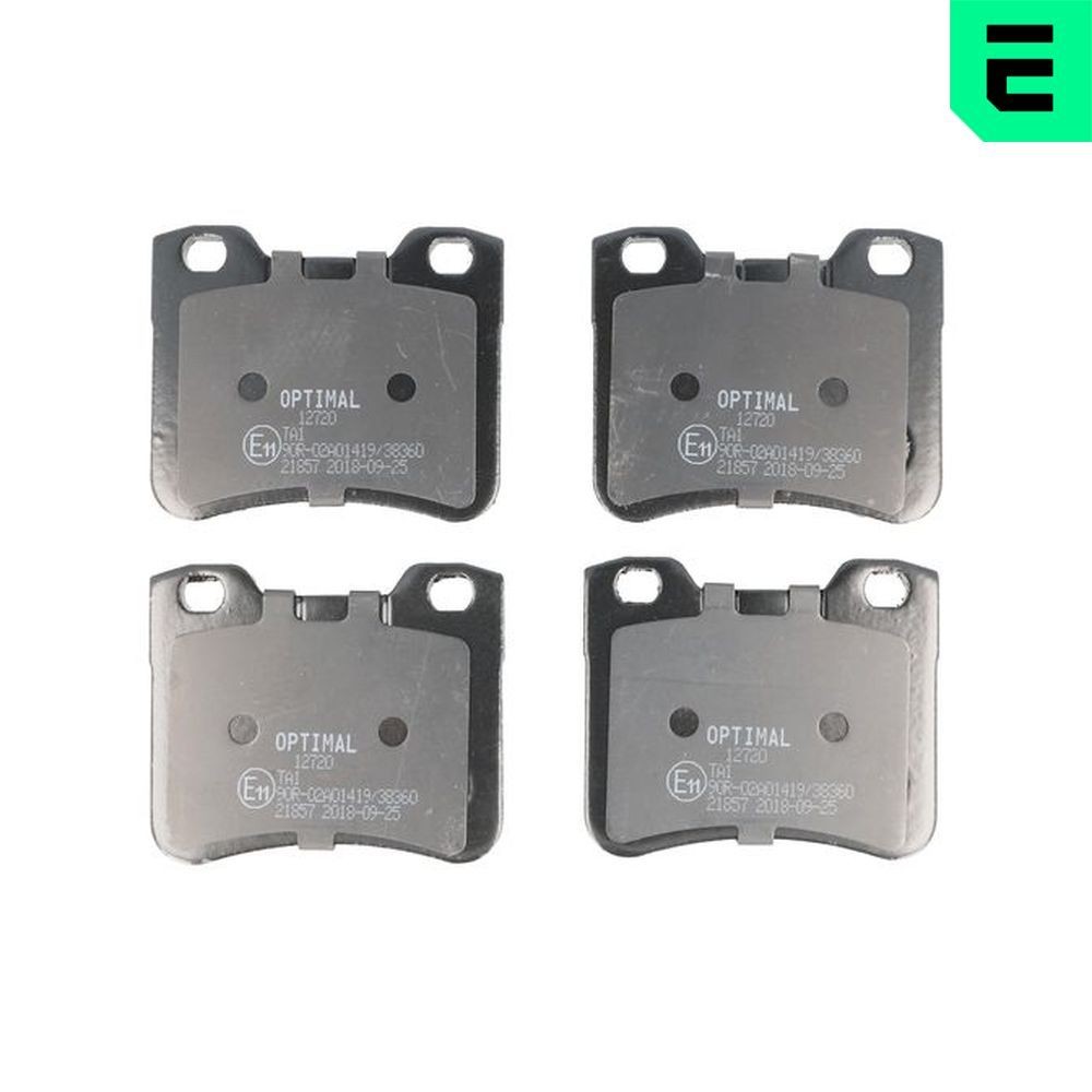 OPTIMAL Brake pad set Article number: 12720 cheaply