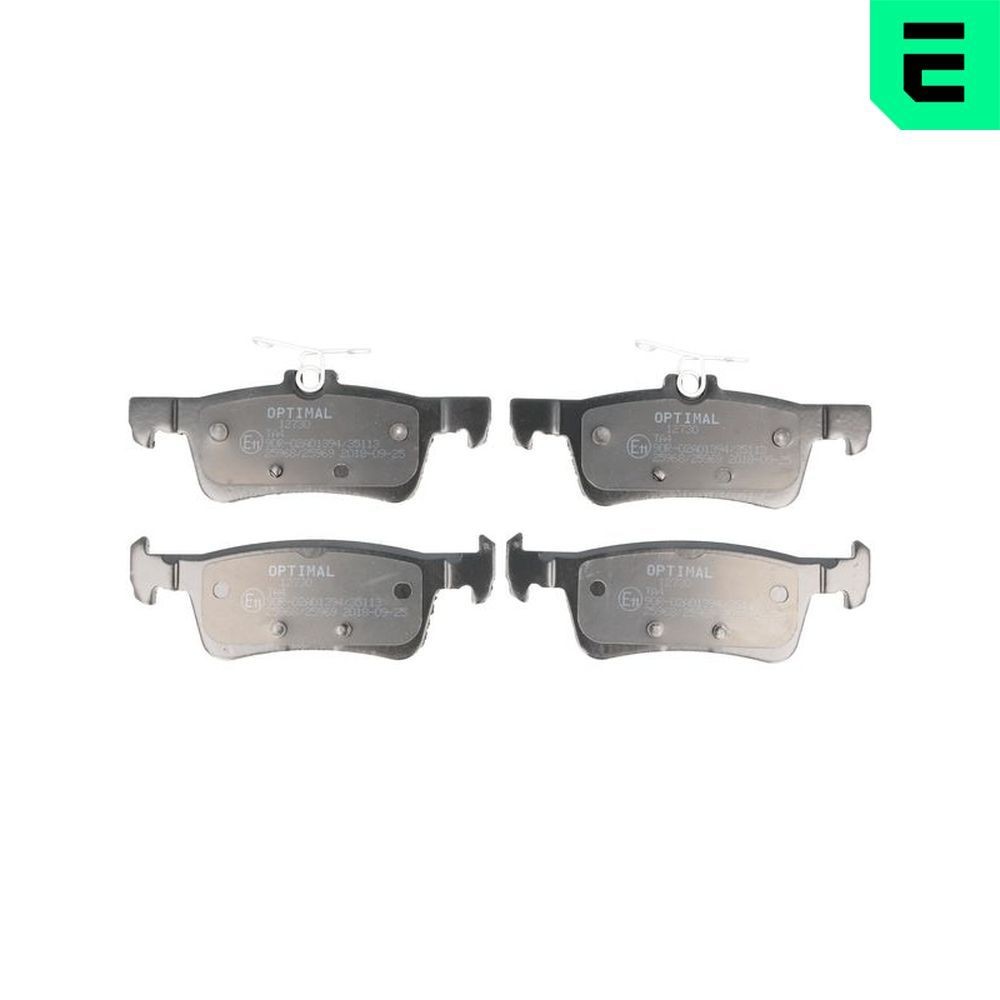 OPTIMAL Brake pad set Article number: 12730 cheaply