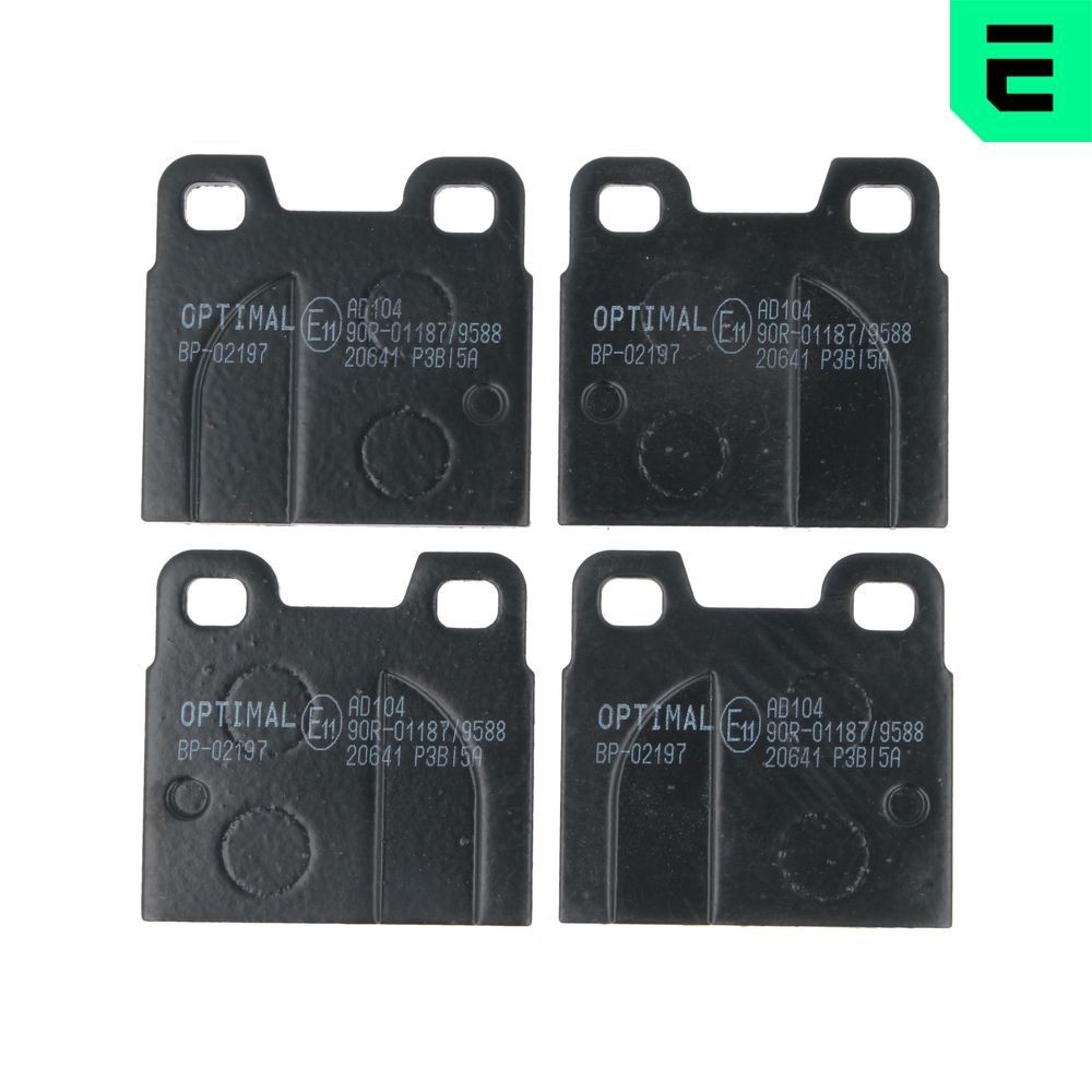 OPTIMAL Brake pad set Article number: BP-02197 cheaply