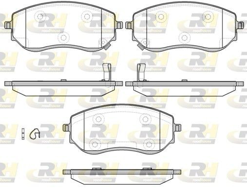 ROADHOUSE Brake pad set Article number: 21801.02 cheaply