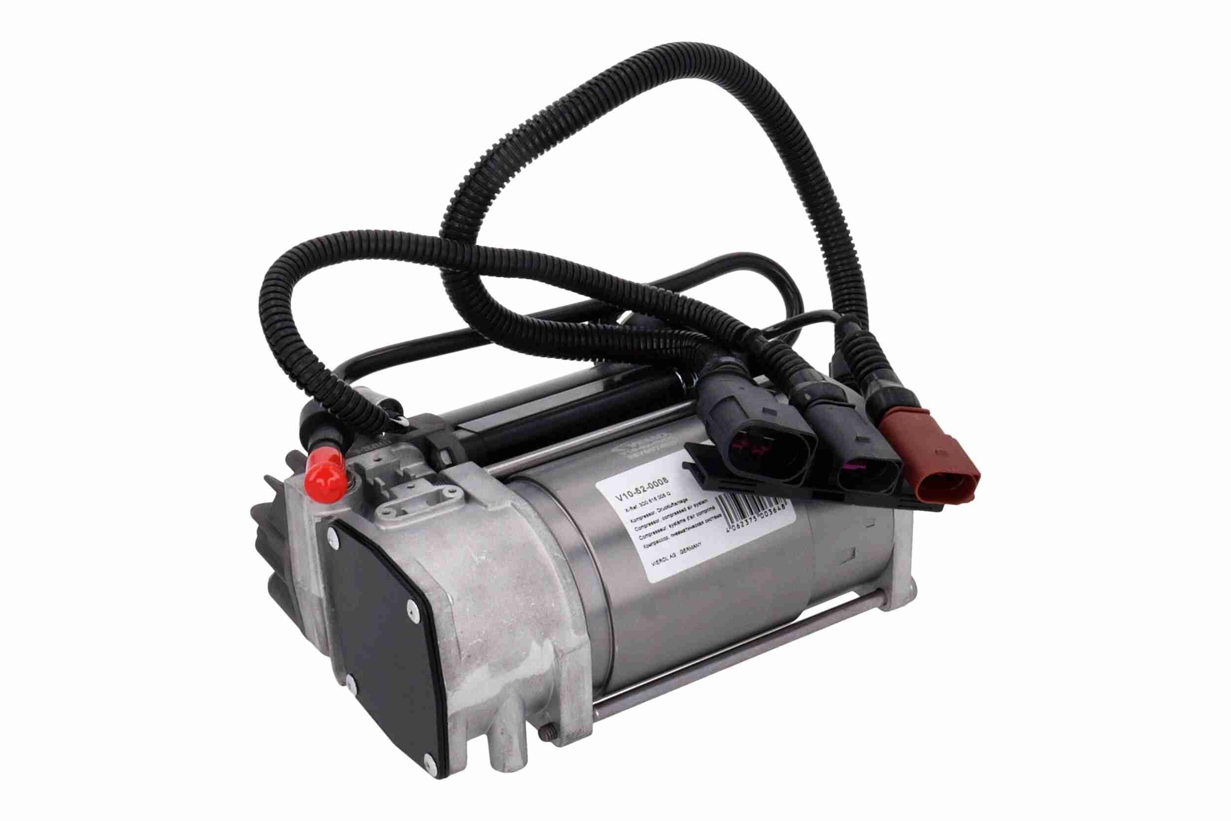 VEMO V10-52-0008 Air suspension compressor PHAETON 4.2 V8 4motion 335 PS Petrol 2016