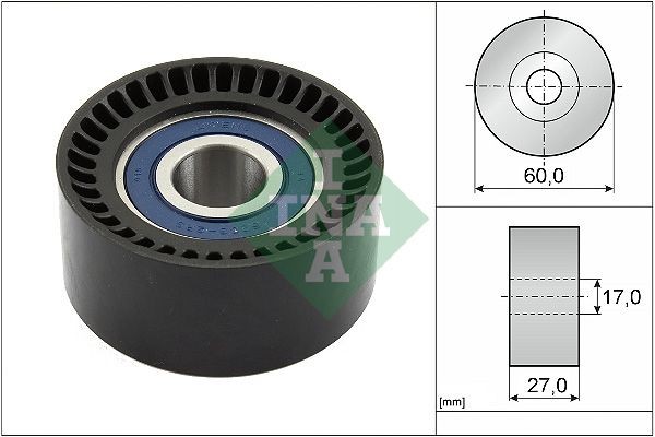 INA Timing belt deflection pulley Article number: 532 0747 10 cheaply
