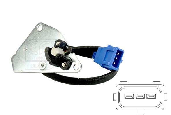 EFI AUTOMOTIVE Sensor, knastakselposition Varenummer: 303097 billige