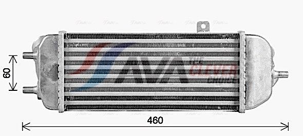 AVA COOLING SYSTEMS Intercooler Article number: HY4477 cheaply
