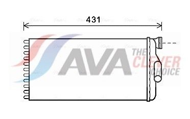 AVA COOLING SYSTEMS Heater matrix Article number: ME6279 cheaply