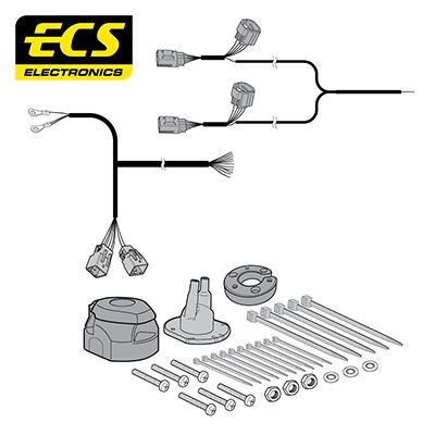 ECS Elektrikomplekt, haakeseade Artikli number: PE-067-B1 soodsalt