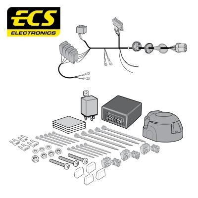 ECS Elektrikomplekt, haakeseade Artikli number: VW-174-B1 soodsalt