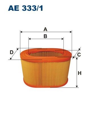 FILTRON Air filter Article number: AE 279 cheaply