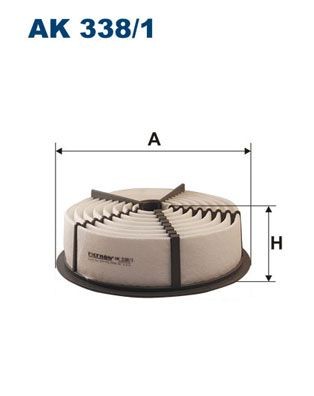 FILTRON Air filter Article number: AK 338/1 cheaply