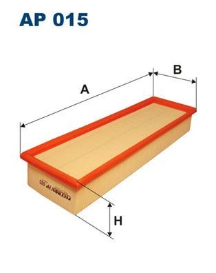 FILTRON Luftfilter Varenummer: AP 015 billige