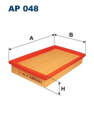 FILTRON Air filter Article number: AP 048 cheaply