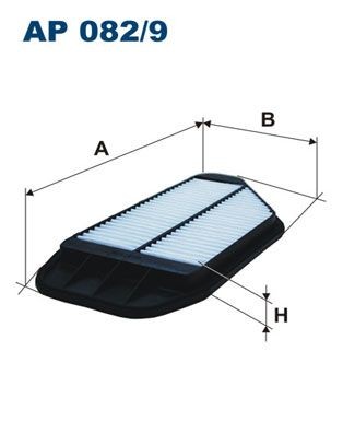 FILTRON Air filter Article number: AP 082/9 cheaply